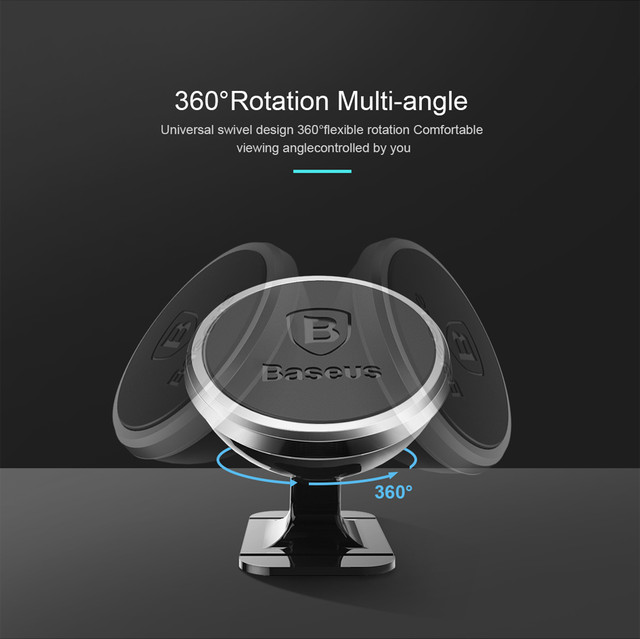 Baseus 360-degree Mount Holder Gold (SUGENT-NT0V) Baseus 360-degree Mount Holder Gold (SUGENT-NT0V)