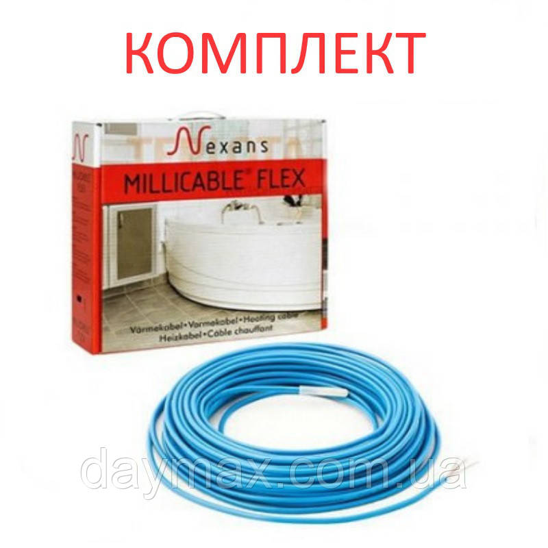 

Теплый пол электрический Nexans Millicable FLEX 15 450 (3 м²) (КОМПЛЕКТ)