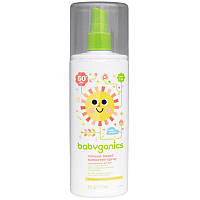 Сонцезахисний спрей, 50+ SPF (Sunscreen Spray), BabyGanics,177 мл Сонцезахисний спрей, 50+ SPF (Sunscreen Spray), BabyGanics,177 мл