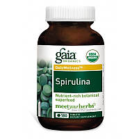 Спіруліна, Spirulina, Gaia Herbs, 180 таблеток