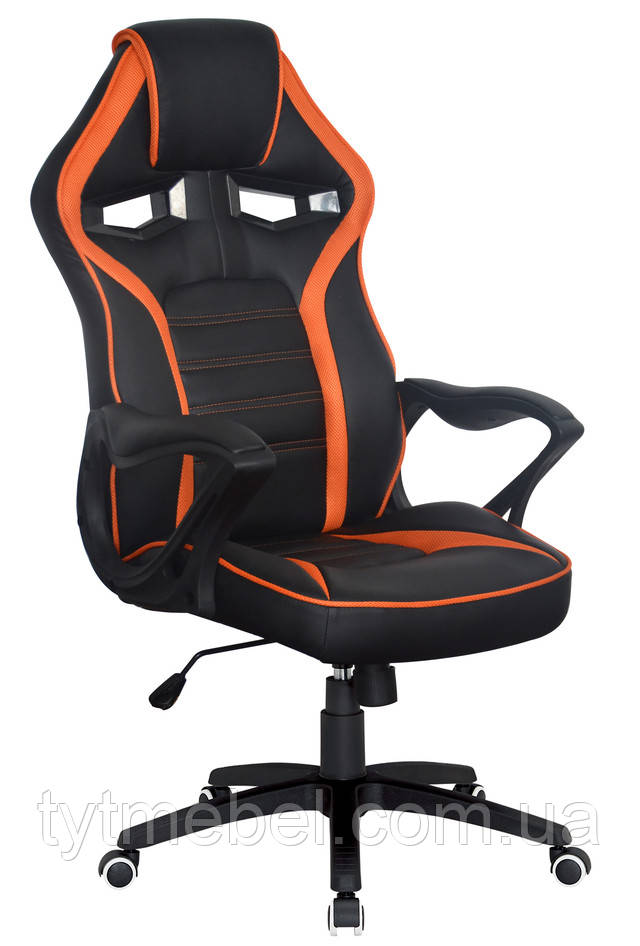 Кресло Game black/orange Special4You