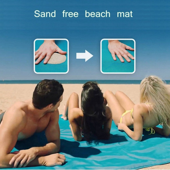 

Пляжная подстилка антипесок Sand free 200x200см