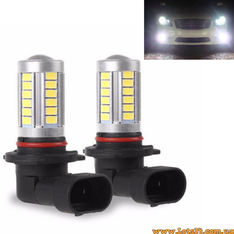 Авто-лампы H11 33 LED (светодиодные лампочки для авто лучше чем галогенки и  ксенон), цена 99 грн - Prom.ua (ID#723138886)