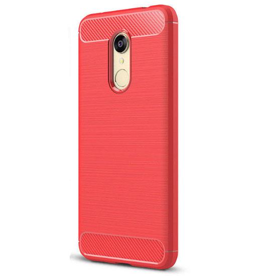 

Чехол PRIMO Carbon Fiber Series для Xiaomi Redmi 5 - Red, Красный