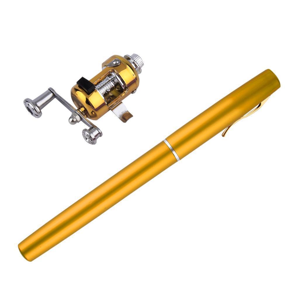

Ручка удочка, Fishing rod in pen case, карманная, складная, телескопическая,это,удочки для рыбалки