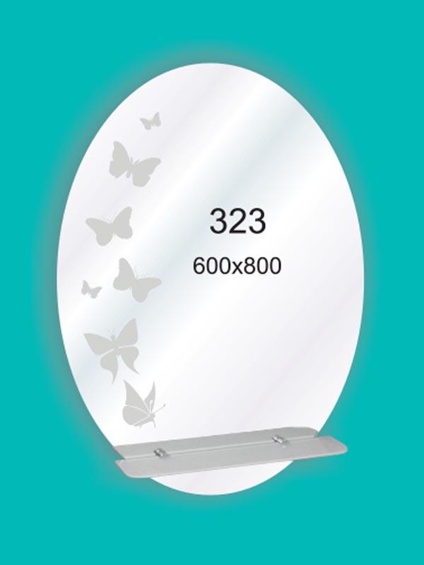 

Зеркало для ванной комнаты овальное 600х800 Ф323