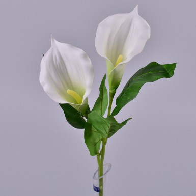 Калла пінка біла 43 см штучні Квіти купити у Херсоні