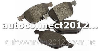 

Колодки тормозные передние (дисковые) Ford Connect/Ford Focus 02-04 Fiesta 02-08 (ST150/170) 2T14 2K021 A2C