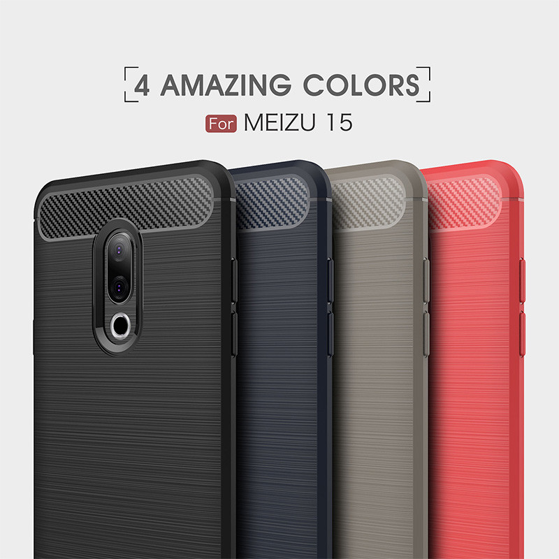 

TPU чехол накладка Urban для Meizu 15 (4 цветов), Разные цвета