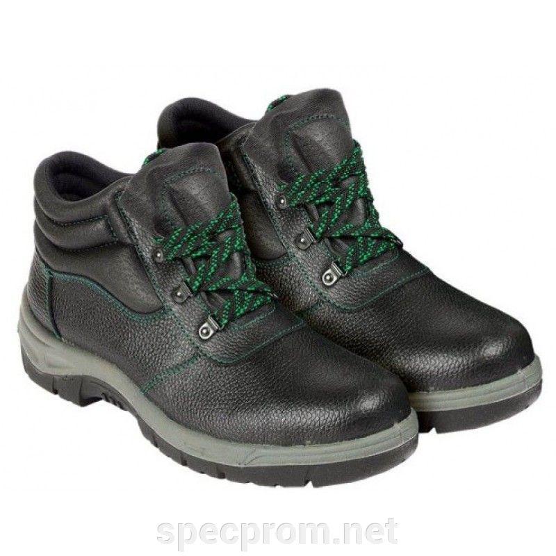 

Ботинки рабочие "REIS" арт. Brgrenland с зеленой строчкой металлический носок 49, Черный