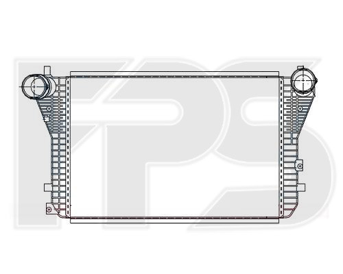 

Интеркулер для Seat Altea, Toledo, Leon / Skoda Octavia, Yeti / VW Caddy, Golf, Jetta, Passat, Tiguan (NRF)