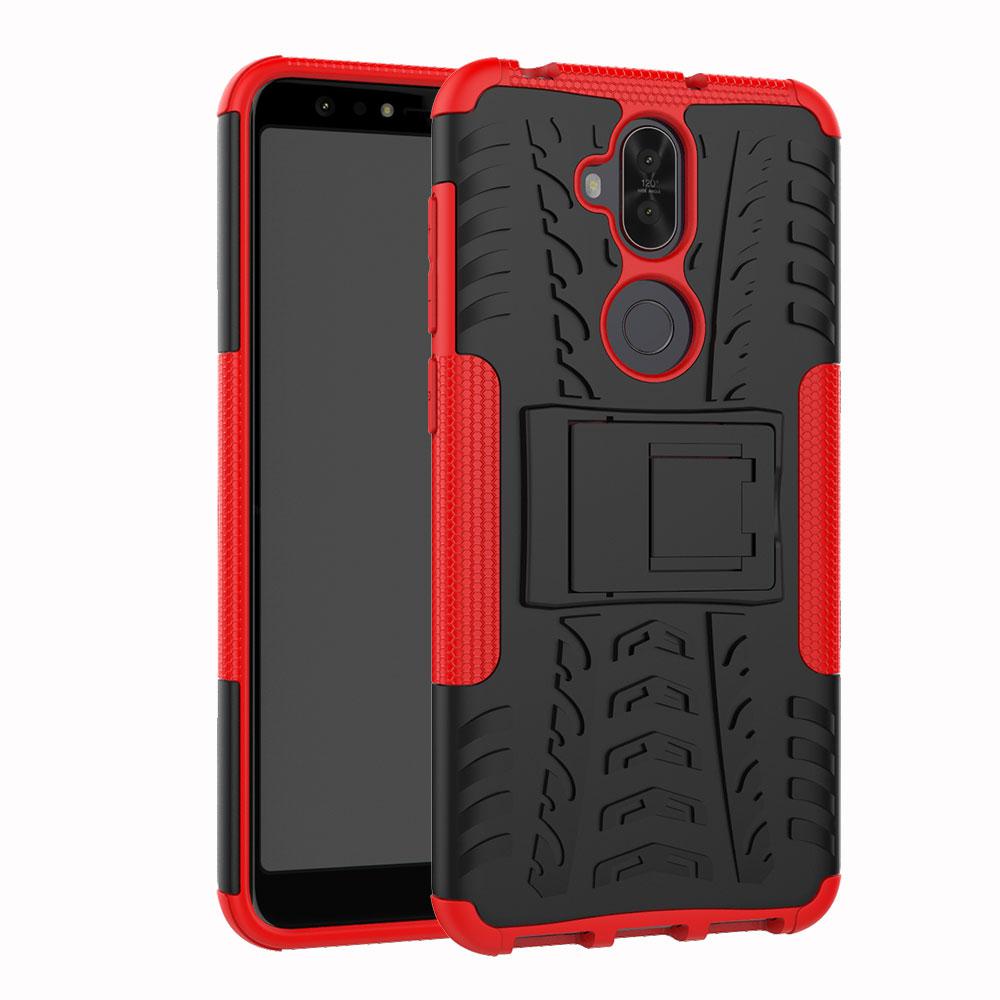 

PC + TPU чехол Armor для Asus Zenfone 5 Lite (ZC600KL) (8 цветов) красный