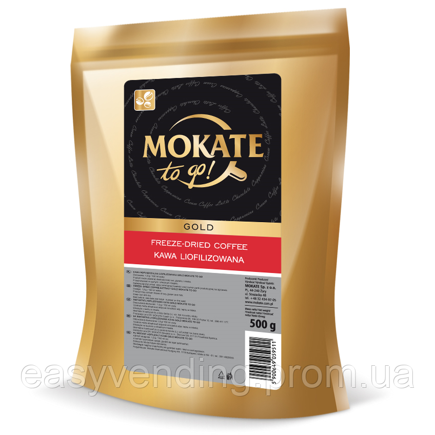 

Кофе растворимый сублимированный Mokate Gold, 500 г