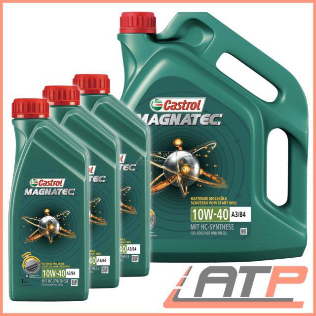 

Моторное масло CASTROL Magnatec 10w-40 А3/В4 4л