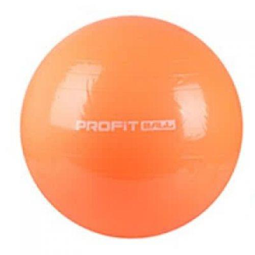 Мяч для фитнеса Фитбол Profit 0383, оранжевый