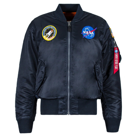 

Бомбер Alpha Industries NASA MA-1 Flight Jacket MJM21093C1 (Rep.Blue)