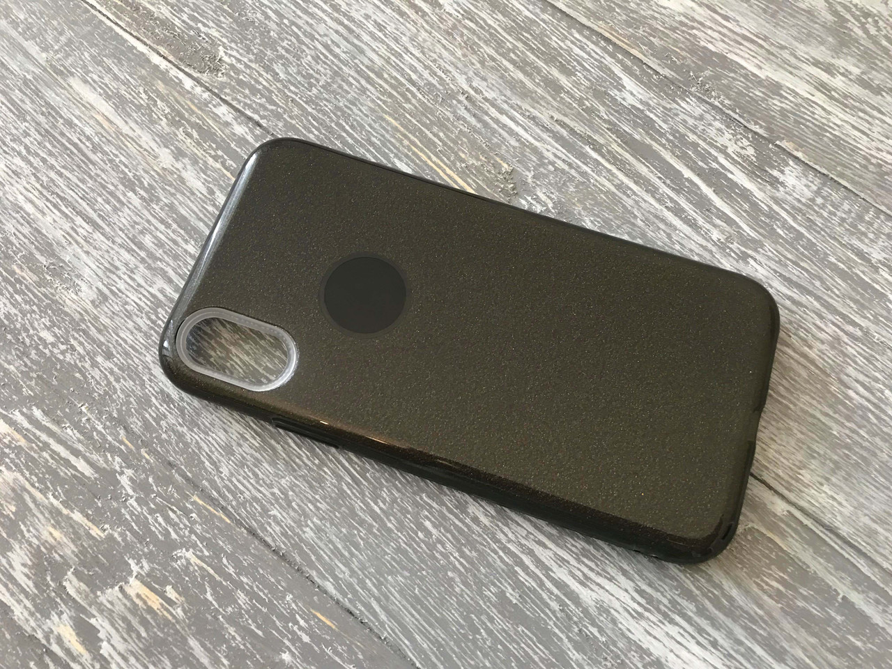 

Переливающийся TPU чехол Sonic для Apple iPhone X (4 цвета) чёрный, Разные цвета
