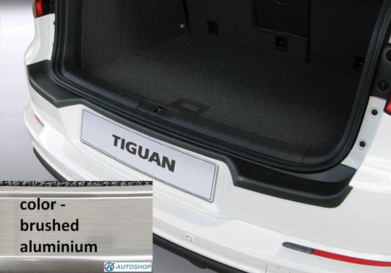 RBP445 rear bumper protector Volkswagen Tiguan 2007-2016 ALU 