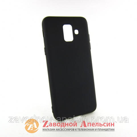 

Samsung A6 A600 J6 J600 черный чехол Soft touch