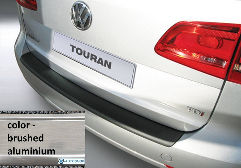 RBP4486 rear bumper protector Volkswagen Touran 2010-2015 ALU 