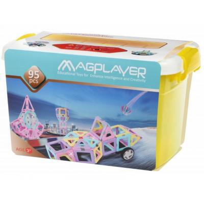 

Конструктор Magplayer магнитный набор бокс 95 эл. (MPT2-95)