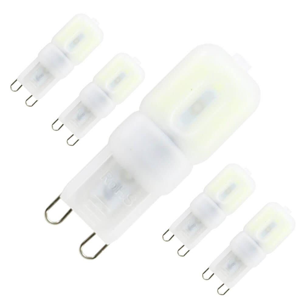 

Набор LED ламп BIOM G9 3W 2835 PC 3000K AC 220V (по 5 шт.)