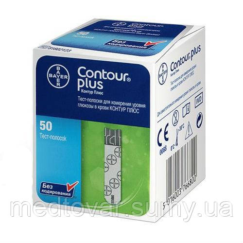 

Тест-полоски №50 для Contour Plus