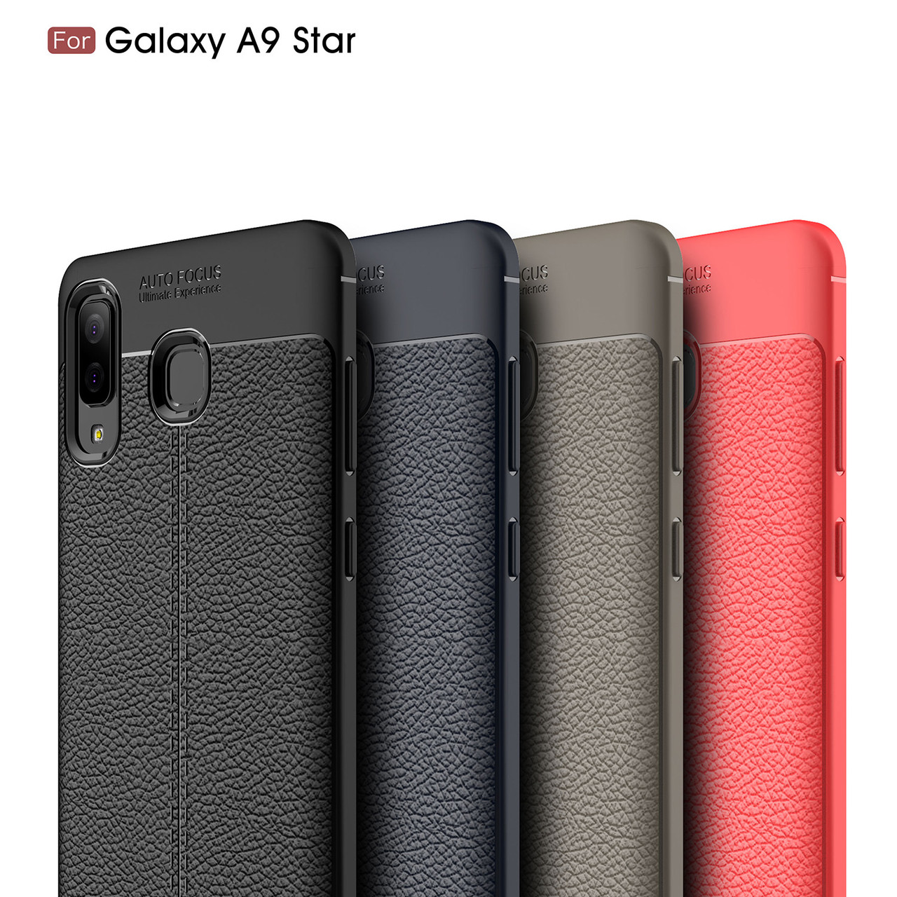 

TPU чехол накладка Tiger для Samsung Galaxy A8 Star (A9 Star) (4 цвета), Разные цвета