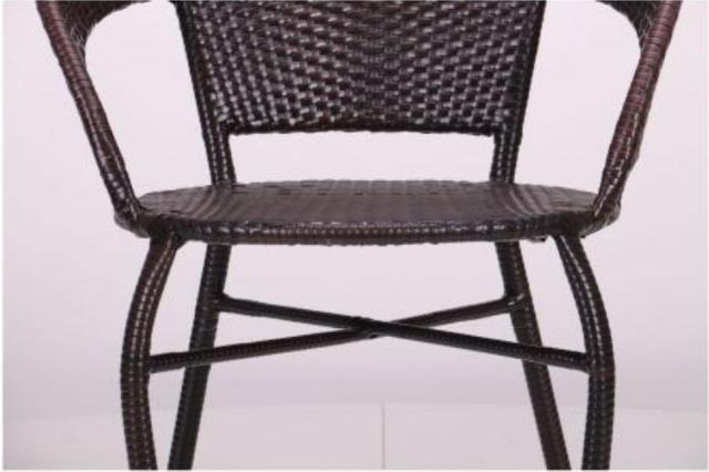 Кресло Catalina ротанг коричневый (фото 7)