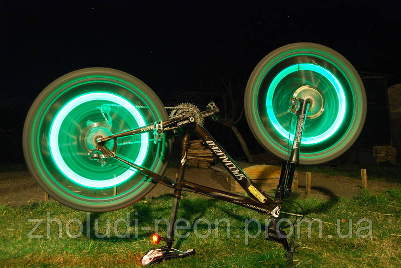 подсветка дисков велосипеда