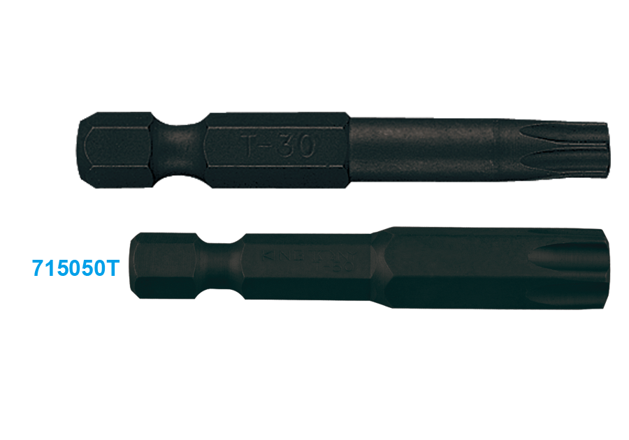 Вставка (бита) торцевая 1/4', TORX, Т27, L = 150 мм, для шуруповерта KINGTONY