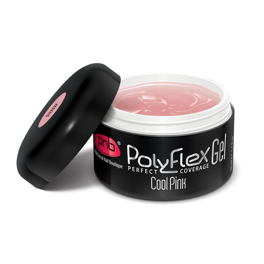 

Полигель PNB PolyFlexGel Cool Pink (натуральный холодный розовый, полупрозрачный), 15 мл