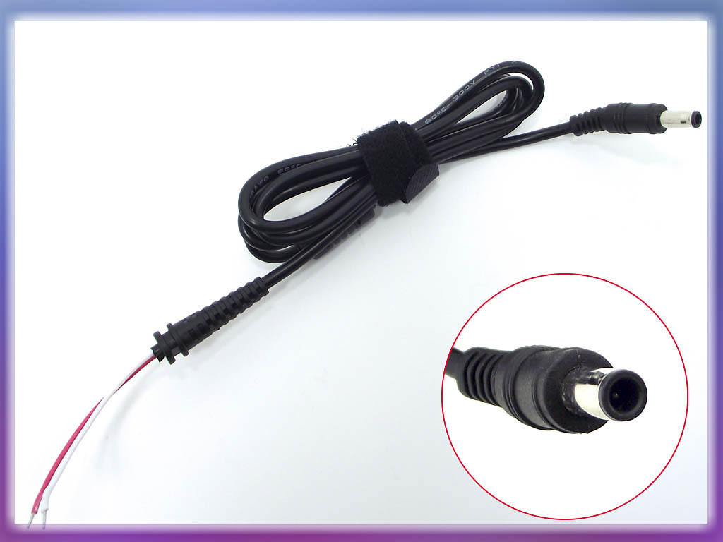 DC кабель (5.5*3.0+Pin) для Samsung (40W - 120W). От блока питания к н