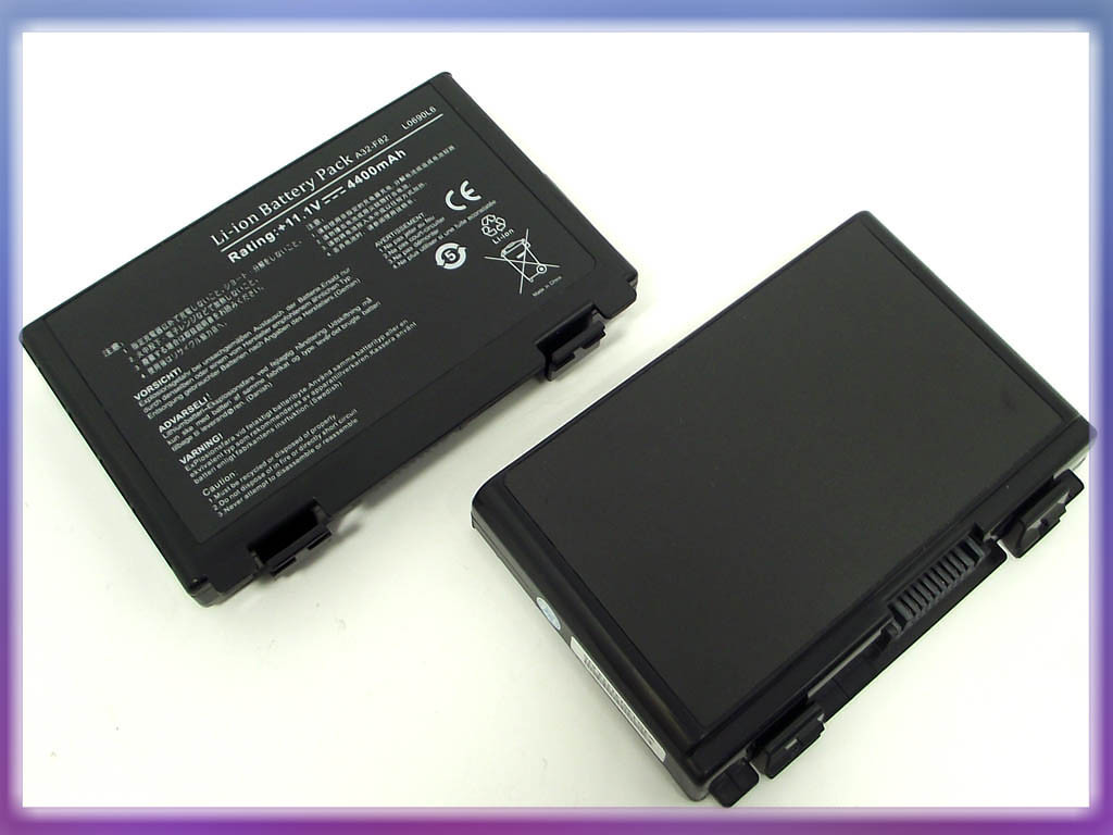 Батарея для ASUS F82, K50, F52, F82, F83, K40, K41, K51, K60, K61, K70