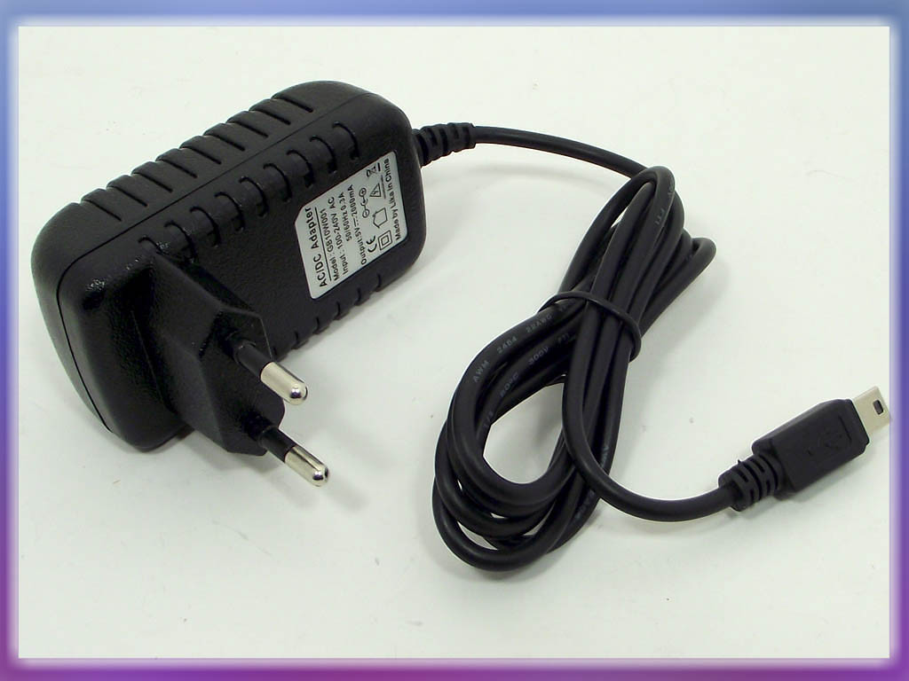 Блок питания для планшетного ПК 5V 2A 10W (miniUSB). Зарядное устройст