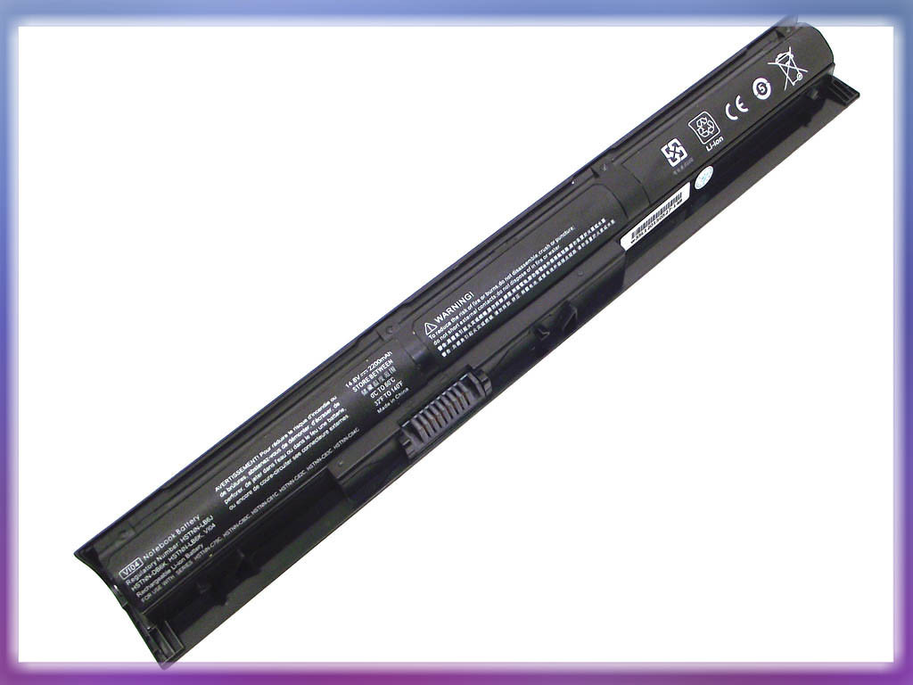 Аккумулятор для HP Envy 14 (VI04) (14.8V 2200mAh). Black.