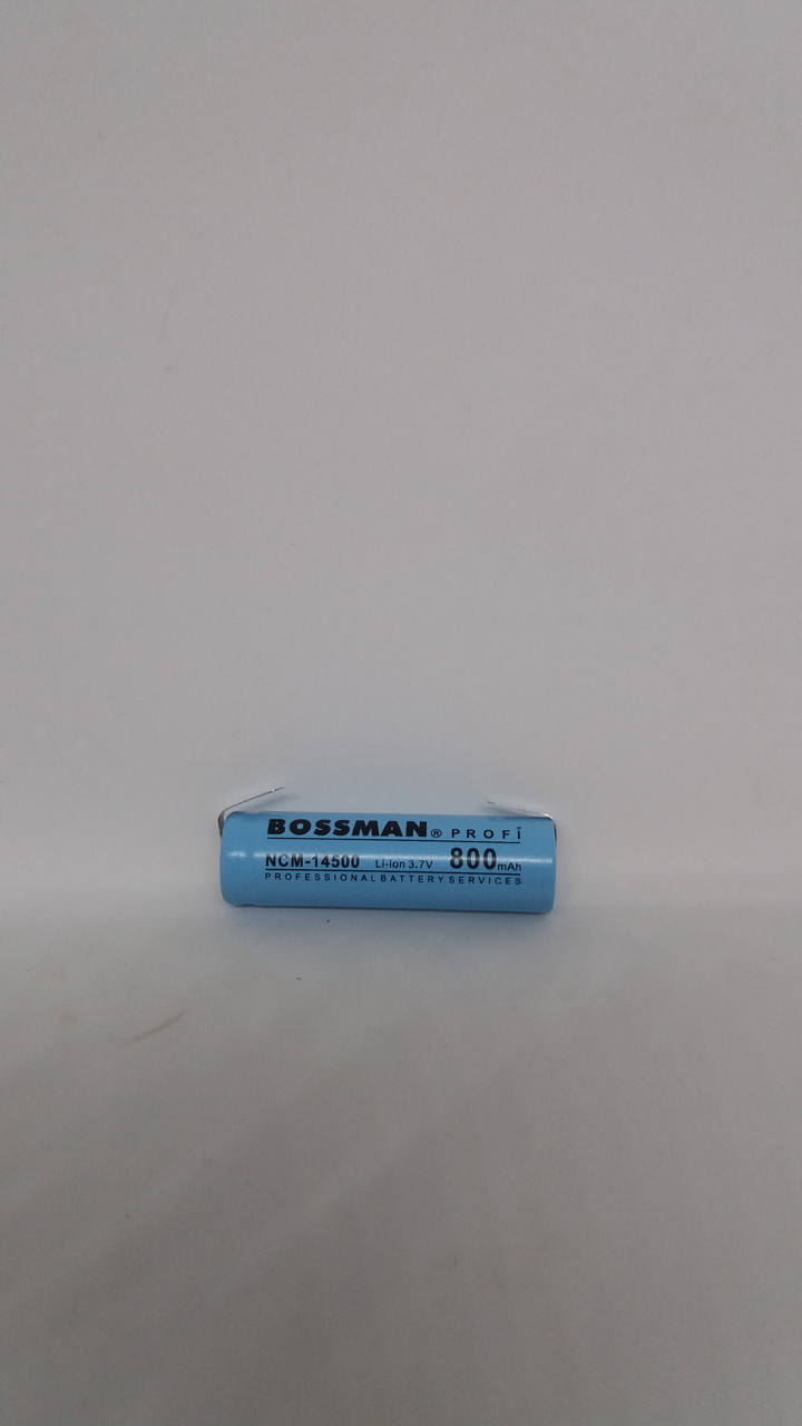 

Аккумулятор Bossman Profi 14500 800mA ICR14500 с контактными лапками