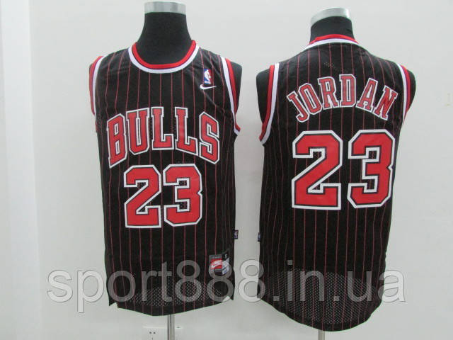 

Мужская майка черная Nike Jordan №23(Джордан) Swingman команда Chicago Bulls NBA