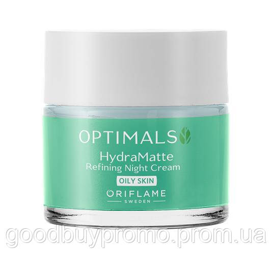 

Матирующий ночной крем для жирной кожи Optimals Hydra