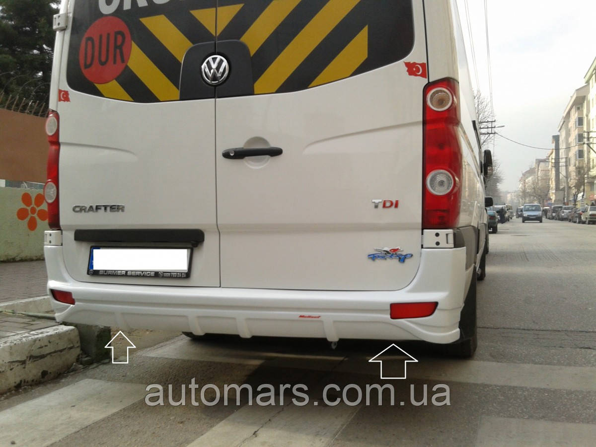 

Накладка на бампер задний Volkswagen Crafter