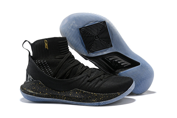 Under Armour 3C CURRY 5 Black/Gold 