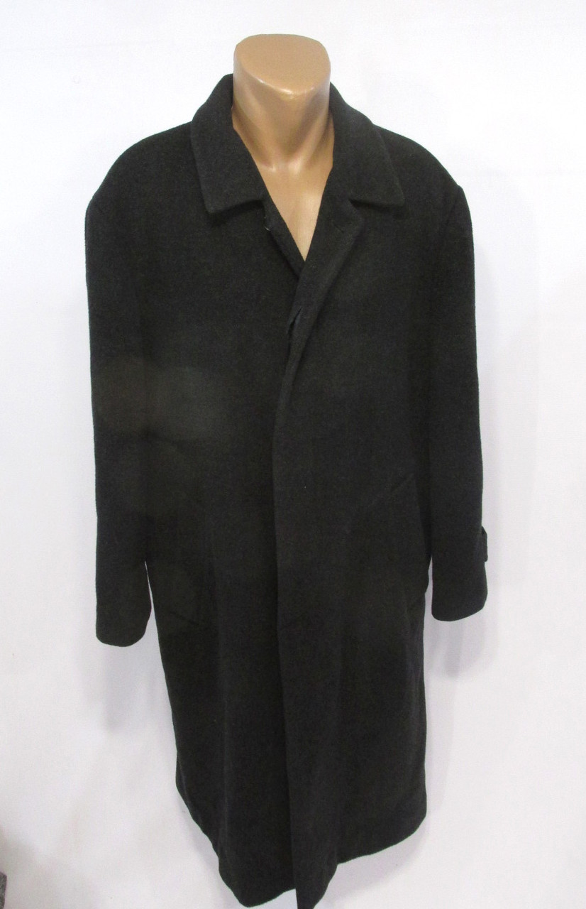 Пальто шерстяное Abercrombie&Fitsch, Gr 25, (XL), т.серое, дли