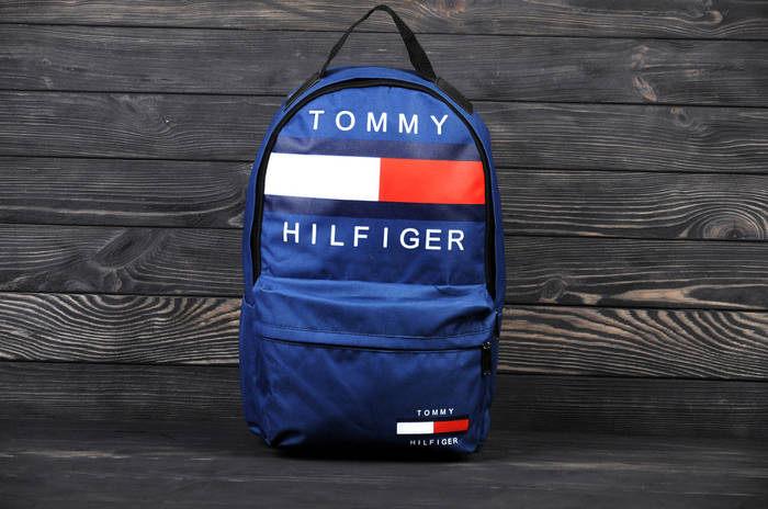 Рюкзак Tommy Hilfiger, синий (Реплика), цена 295 грн., купить в Днепре —  Prom.ua (ID#743912000)