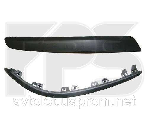 

Молдинг бампера зад. пра. Hb Opel Astra H 03-14