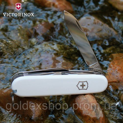 

Нож Складной Мультитул Викторинокс Victorinox SPARTAN (91мм, 12 функций), белый 1.3603.7