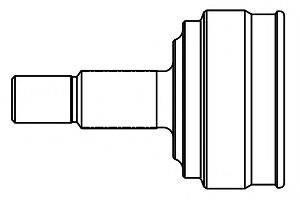 

Шарнирный комплект, приводной вал GSP 853002 на AUDI A3 (8L1)