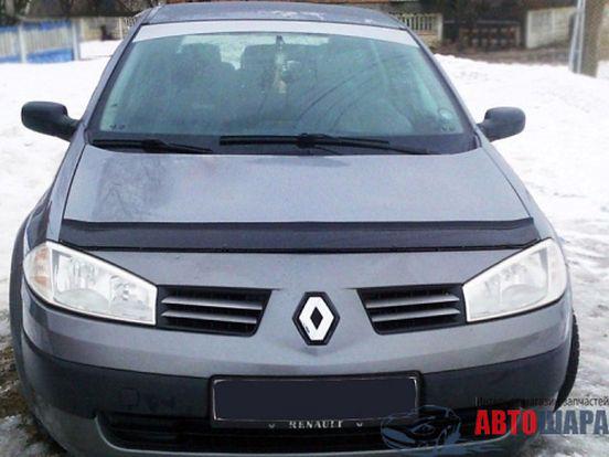 

Дефлектор капота, мухобойка Renault Megan II с 2002-2008 г.в. VIP