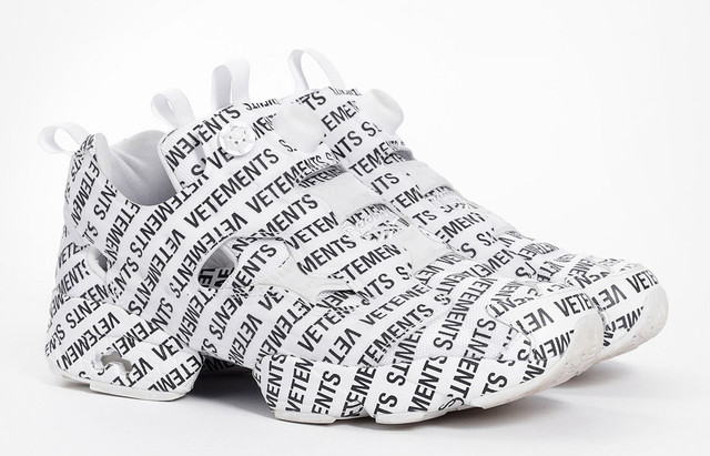 Vetements x Reebok InstaPump Fury