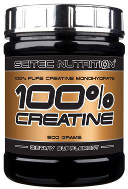 

Креатин моногидрат Scitec Nutrition 100% Creatine Monohydrate Pure 500 грамм