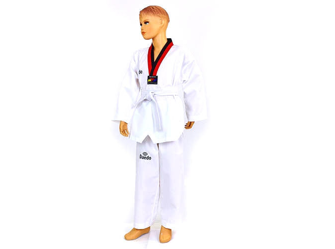 

Кимоно для тхэквондо (добок) WTF Daedo CO-5567 (рост 110-160 см) 130, Белый